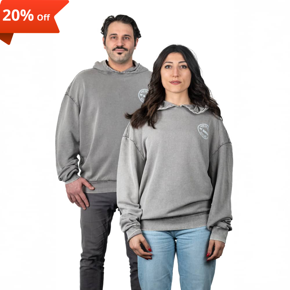 Acid Washed Oversized Hoodie