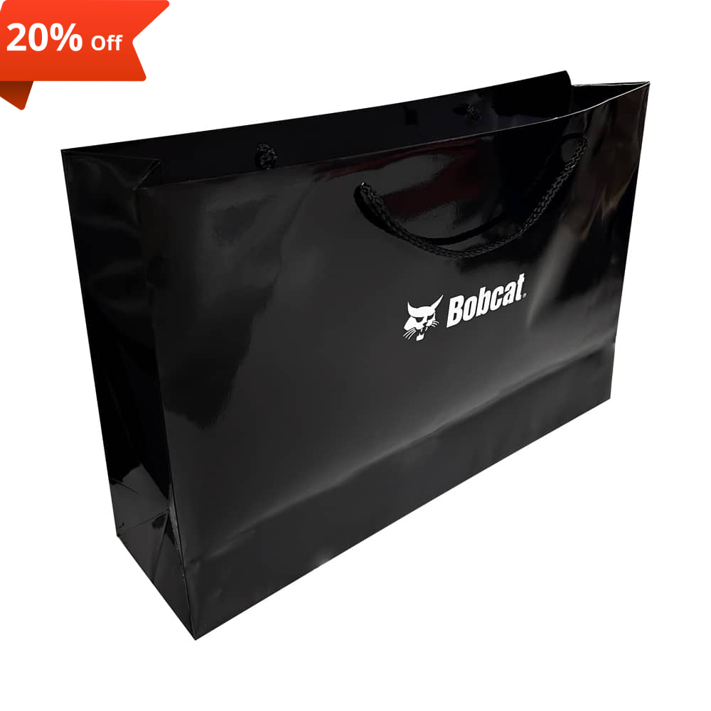 Paper Bag 54x14x35 Black (Pack of 10pcs)